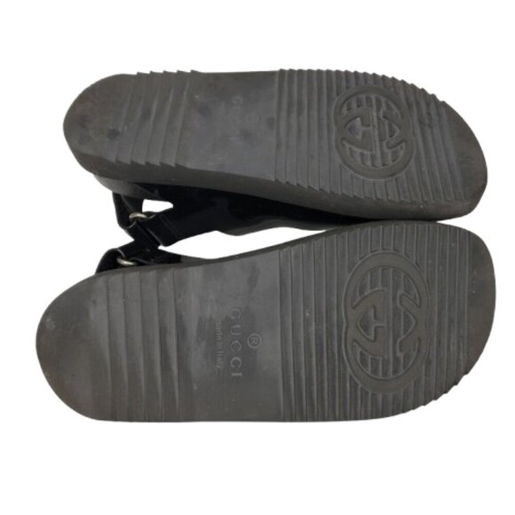 Gucci Isla Mini Double G Rubber Dad Sandals - Picture 5 of 8